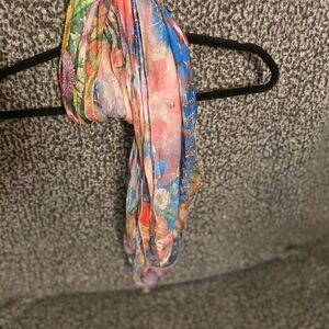 Floral Multicolor Lightweight Women’s Scarf